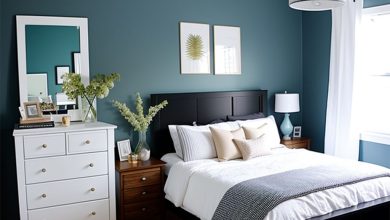 how to rearrange a small bedroom