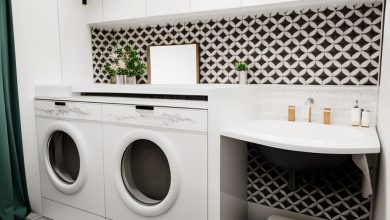 how to install a utility sink in the laundry room