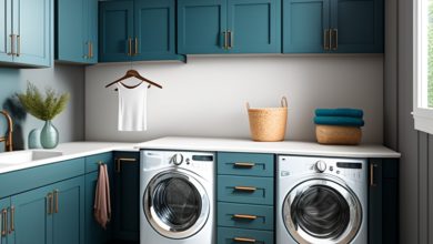 how to install cabinets in laundry room