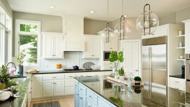 how to decorate a white kitchen
