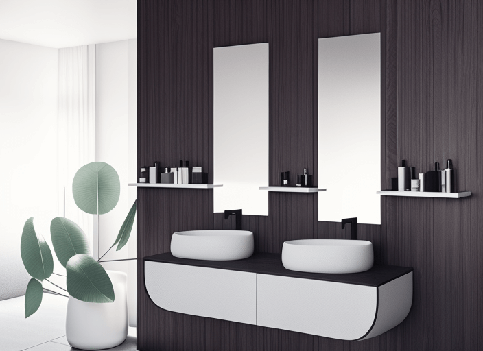 trendy bathroom vanity designs