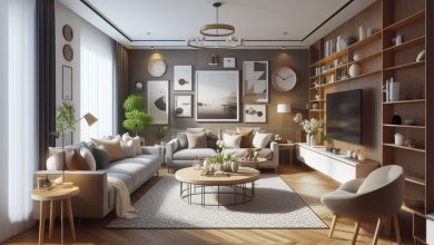 how to decorate a rectangular living room