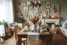 how to decorate your dining table