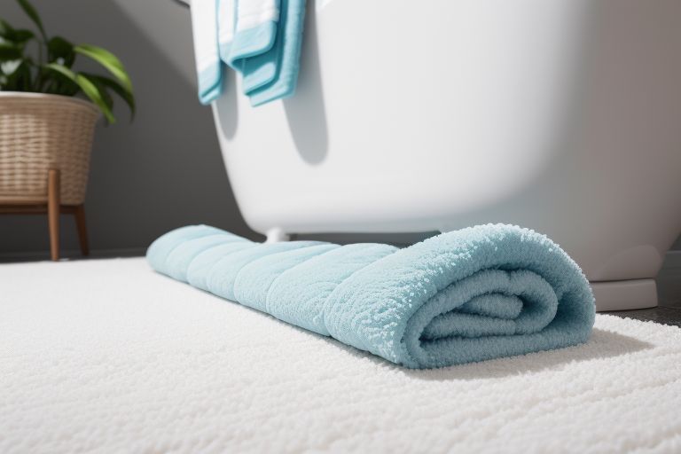 maintaining your bathroom rug between washes